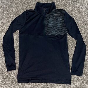 Under Armour Kids Black Long Sleeve with Chevron Detail